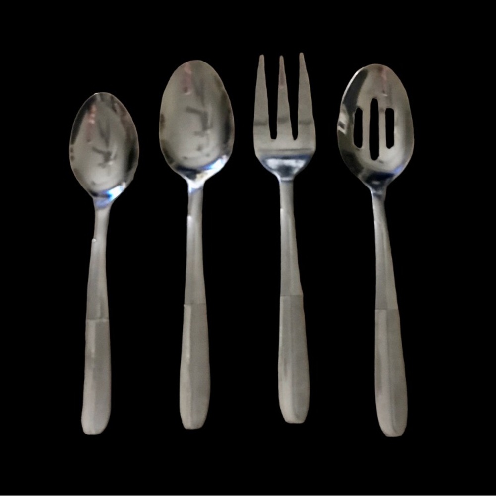 Vintage Cambridge Asher Sand Serving Flatware Replacement Pieces - Free Shipping
